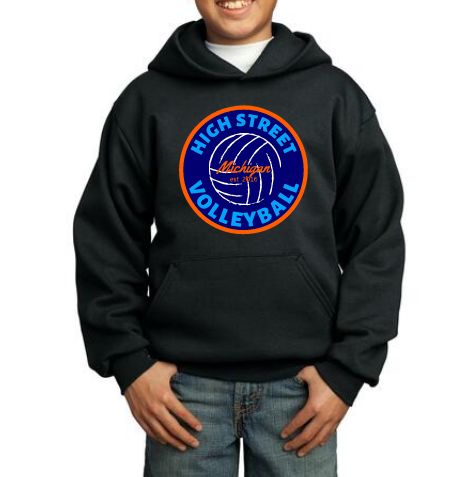 YOUTH - Hooded Sweatshirt - Circle Logo