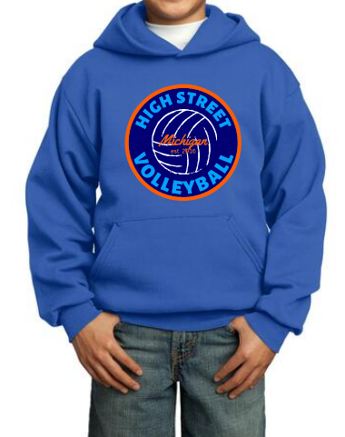 YOUTH - Hooded Sweatshirt - Circle Logo