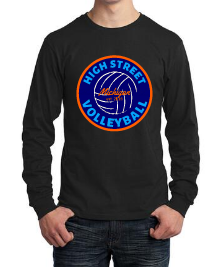 ADULT - Long Sleeve Tee - circle logo