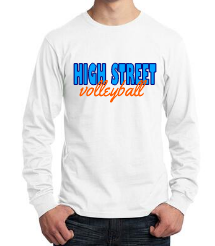 ADULT - Long Sleeve Tee - HS.volleyball