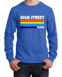 ADULT - Long Sleeve Tee - retro