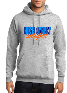 Adult - Hooded Sweatshirt - HS.volleyball