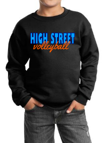 YOUTH - Crew Sweatshirt - HS.volleyball