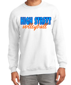 ADULT - Crew Sweatshirt - HS.volleyball