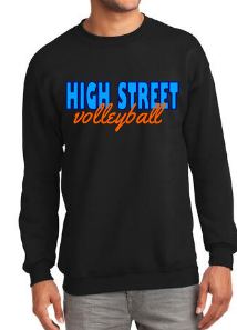 ADULT - Crew Sweatshirt - HS.volleyball