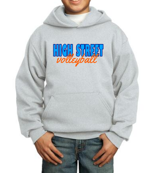 YOUTH - Hooded Sweatshirt - HS.volleyball