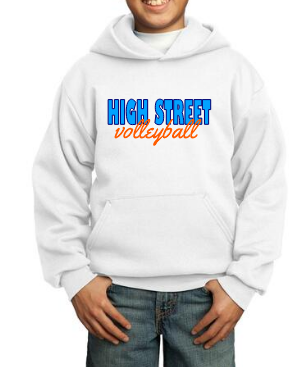 YOUTH - Hooded Sweatshirt - HS.volleyball