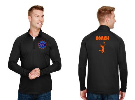 COACHES ONLY - 1/4 zip Pull-over