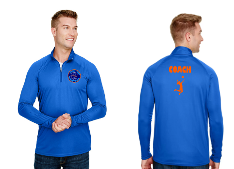 COACHES ONLY - 1/4 zip Pull-over