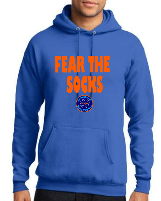 Adult - Hooded Sweatshirt - fear the socks