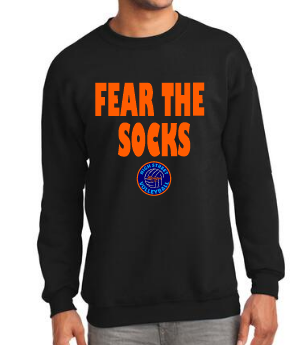 ADULT - Crew Sweatshirt - fear the socks