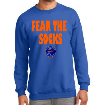 ADULT - Crew Sweatshirt - fear the socks